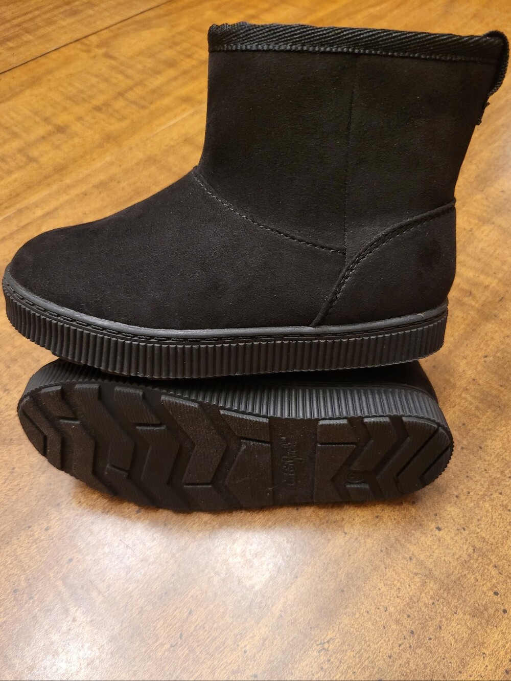 Black Ankle Boots For Kids 9